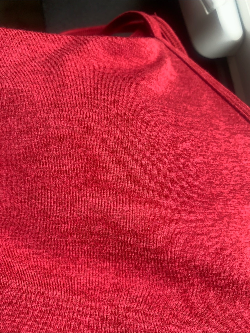 NWOT! Vuori Halo Essential Sports Bra style #VW1110  color Mahogany Heather - Picture 8 of 9